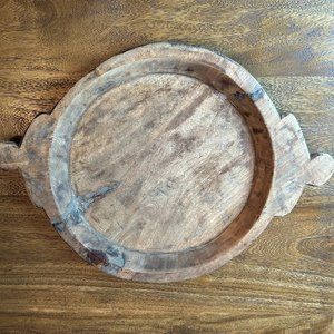 Rustic Antique Wooden Tray
